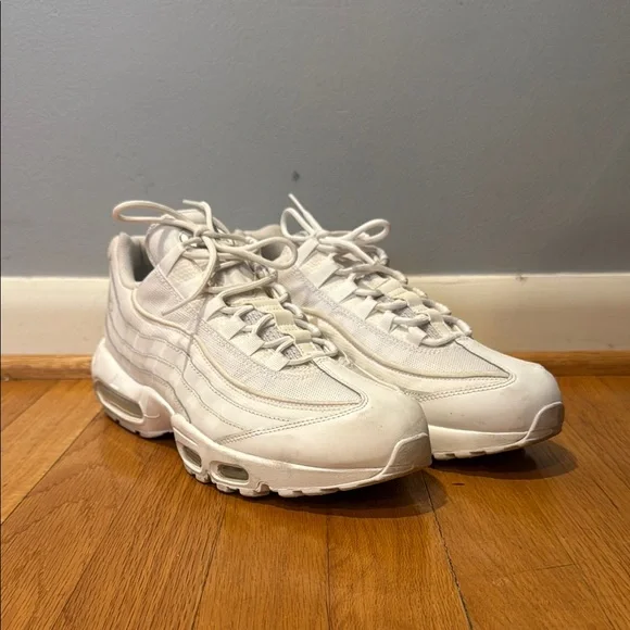 Nike Air Max 95 Triple White - Picture 2 of 6